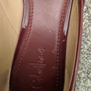 Cole Haan red flats size 9